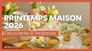 Miniature : Tendances Maison Printemps 2026 : Retour au naturel, matières brutes & déco pleine de vie - Truffaut