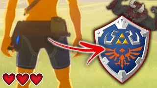 Miniature : BOUCLIER HYLIA & LYNEL EN SLIP - Zelda Breath of the Wild