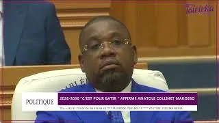 Miniature : 2026-2030 « c'est pour bâtir » affirme Anatole collinet Makosso