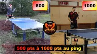 Miniature : Passer de 500 à 1000 points au tennis de table | Version "épique" 🏓📈