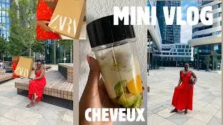 Miniature : MINI VLOG, une journée dans ma vie: Sortie, traitement cheveux, Zara  Haul, Achats et chitchat