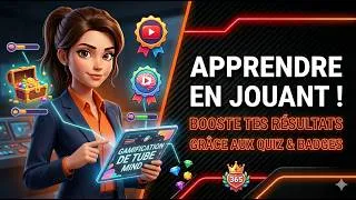 Miniature : Transformer YouTube en Jeu Vidéo pour tout retenir ? (Tuto Gamification) 🏆🎮