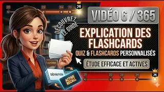 Miniature : Mémoriser sans effort : Le secret des Flashcards intelligentes 🧠 (Vidéo 6/365)