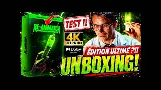 Miniature : RE-ANIMATOR ★ EDITION ULTIME ?!! UNBOXING & TEST COLLECTOR 4K UHD/BLU-RAY SIDONIS !
