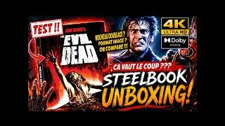 Miniature : EVIL DEAD ★ ÇA VAUT LE COUP ?!! UNBOXING & TEST STEELBOOK COLLECTOR 4K UHD/BLU-RAY !