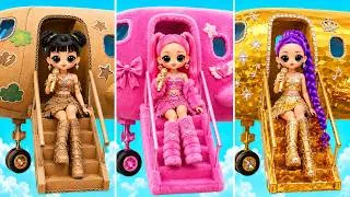 Miniature : Vacances Fashion K-Pop Demon Hunters : Relooking DIY Or vs Carton vs Fluffy pour Huntrix |TuLaLoo FR