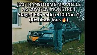 Miniature : 50ch +100Nm GRATUITEMENT ?! Ma Repro Stage 1 E85 sur A6 20VT (Avant/Après Brutal ! 💨)