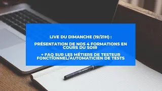 Miniature : Live du dimanche 14/03 - FAQ Testeurs, QA et Automaticiens - partie 2
