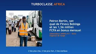 Miniature : Patron Bertin, son quai de Finexs Bobinga et les 1,56 million FCFA en bonus mensuel