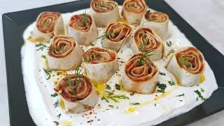 Miniature : Tortillas roulées au légumes fromage | La recette facile que tout le monde adore