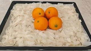 Miniature : Si vous avez des oranges🍊et de la pâte filo, testez absolument cette recette❗