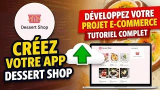 Miniature : Dessert Shop – Épisode 2 : Design de la section Produits (HTML & CSS)