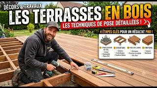 Miniature : Terrasses en Bois: Toutes les Techniques de Pose Expliquées
