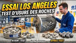 Miniature : Essai Los Angeles Test d'Usure des Granulats