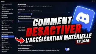 Miniature : Désactiver l’accélération matérielle sur Discord en 2026 (simple et rapide)