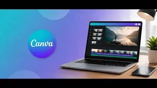 Miniature : Tuto Créer une vidéo réussie avec Canva : montage de A à Z