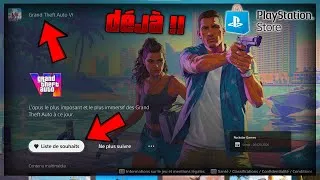 Miniature : GTA 6 DÉJÀ IMPLANTÉ SUR LE PLAYSTATION STORE DE LA PS5 !