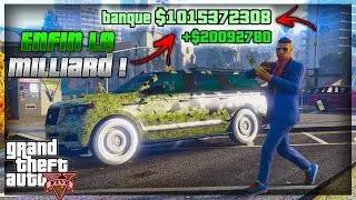 Miniature : J'AI ENFIN LE MILLIARD DE DOLLARS AVEC DES GLITCH SUR GTA 5 ONLINE