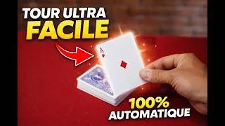 Miniature : Le tour de magie avec des cartes le PLUS FACILE (100% automatique)