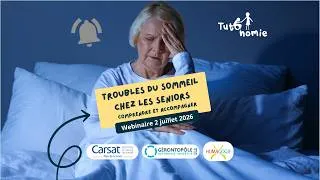 Miniature : Sommeil et vieillissement : cycles, insomnie et quand consulter - extraits du webinaire