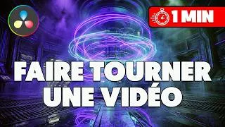Miniature : Comment faire tourner une vidéo sur DaVinci Resolve (TUTO EXPRESS)