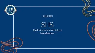 Miniature : TUTO’ DU TUTO - SHS - MÉDECINE EWPERIEMNETALE ET BIOMEDECINE - TUTORAT SANTÉ AMIENS