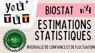 Miniature : 📚YOU'TUT📚- BIOSTATISTIQUES: Intervalle de confiance et de fluctuation