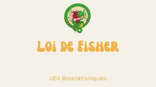 Miniature : Biostatistiques - LOI DE FISHER