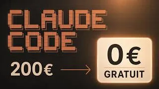 Miniature : 🚀 Claude Code GRATUIT : Les astuces pour ne PLUS JAMAIS manquer de tokens