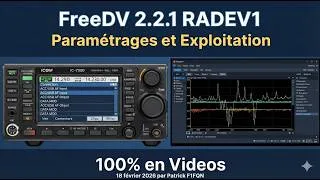 Miniature : Presentation de FreeDV : La voix numérique libre pour les bandes HF (la suite en images)