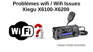 Miniature : How to bypass wifi issues on Xiegu X6100 and X6200 transceivers?