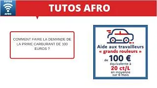 Miniature : COMMENT FAIRE LA DEMANDE DE LA PRIME CARBURANT DE 100 EUROS ?