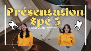 Miniature : LA SPECIALITE DENTAIRE ! (2026)