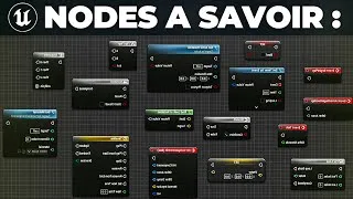 Miniature : Les Nodes Blueprint ESSENTIELS Pour Débuter Dans Unreal Engine !