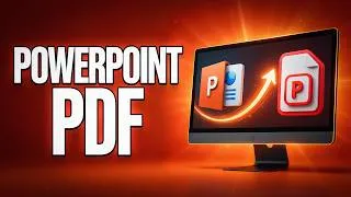 Miniature : Comment Convertir Un PowerPoint En PDF Sur PC ( Guide Complet )