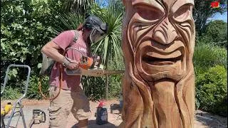 Miniature : QUIBERON  🇲🇫 |  Tiki à la Tronçonneuse   |  TV Quiberon 24/7