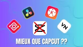 Miniature : Les MEILLEURS Alternatives à CapCut en 2026 !!
