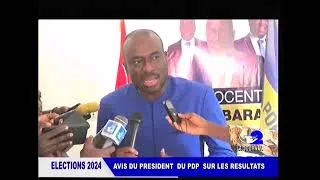 Miniature : ELECTION 2024 TOGO :  AVIS DU PRESIDENT DU PDP SUR LES RESULTATS