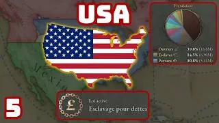 Miniature : Let's Play Victoria 3 — USA : Construire une Technocratie Esclavagiste #5