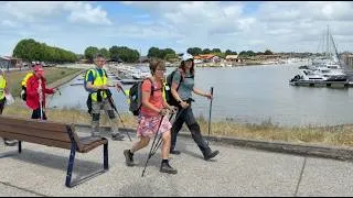 Miniature : "B'A Treck" : Ils font le tour du Bassin d'Arcachon à pied