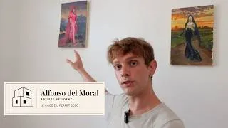 Miniature : Alfonso del Moral au Cube du Ferret : peinture classique et regard contemporain