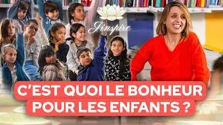 Miniature : REPORTAGE : Atelier philo & C'est quoi le bonheur pour les enfants ? 