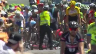 Miniature : Tour Down Under 2015 (4ème étape): grosse chute à l'arrivée