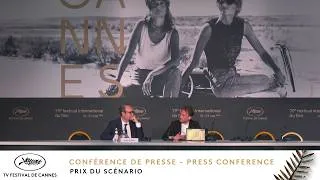 Miniature : PRIX DU SCENARIO - Press conference - PALMARÈS - English - Cannes 2026