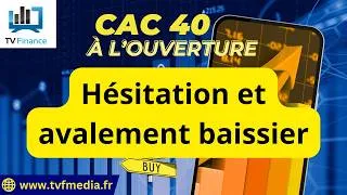 Miniature : CAC40 : Hésitation et avalement baissier | Antoine Quesada - Chrono CAC