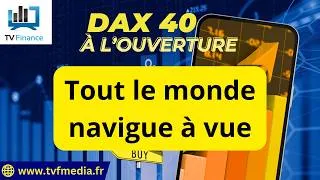 Miniature : DAX40 : Tout le monde navigue à vue | Erick Sebban - Chrono DAX