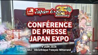 Miniature : Conférence de presse de Japan Expo 2026