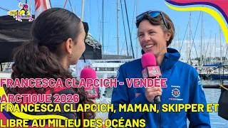 Miniature : FRANCESCA CLAPCICH, MAMAN, SKIPPER ET LIBRE AU MILIEU DES OCÉANS