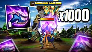 Miniature : 1000 STACKS NASUS JUNGLE ÇA DONNE QUOI ?! (C'est infernal ahah)