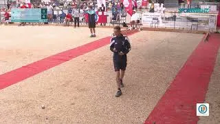 Miniature : Pétanque : demi-finale tête-à-tête juniors (Mondial Jeunes Romans 2026)